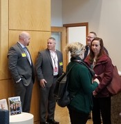 Dr. Michael Boyd, Dr. Scott Wakeley, Tiffany Kohl, Kate Lipppoldt, and in back Charles Stegall